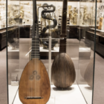 music museum collection of string and wind instruments