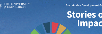 Sustainable development goals: stories of impact