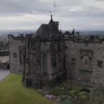 Aerial view of the Scottish National Warm Memorial