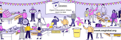Open Education Week banner