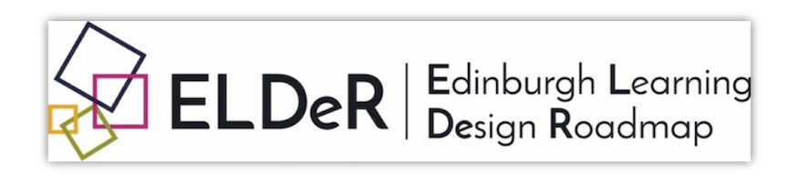 ELDeR logo, black text on white background